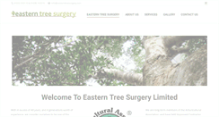 Desktop Screenshot of easterntreesurgery.com